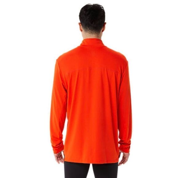 ASICS Men Ready Half ZipCherry Tomato Large - Picture 3 of 3